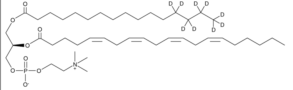 1-Palmitoyl-2-arachidonoyl-sn-glycero-3-phosphocholine-d9 Solution in Ethanol, 100μg/mL