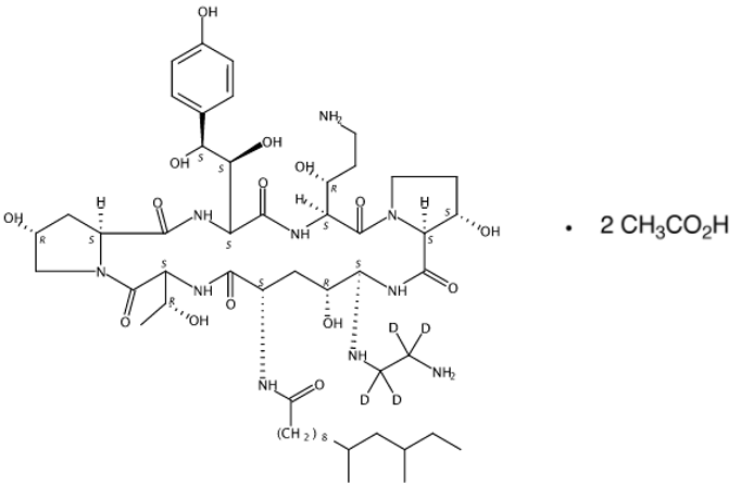 Caspofungin-d4 diacetate