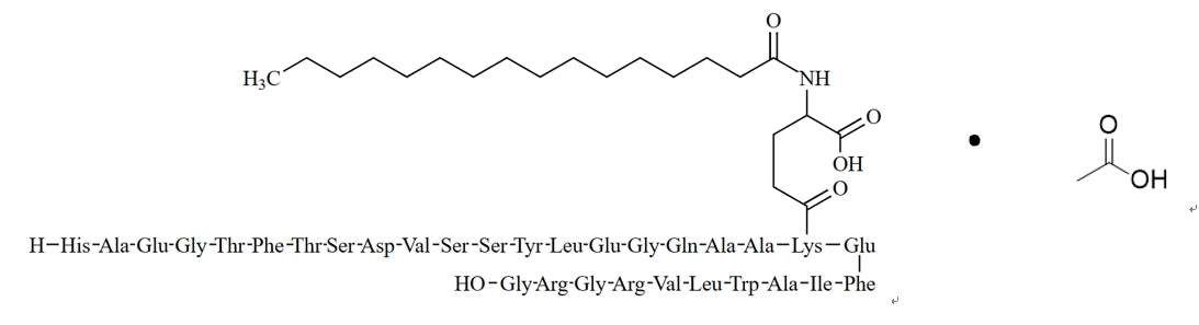 Liraglutide acetate