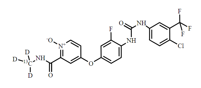 Regorafenib N-oxide-13C,d3