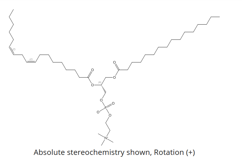 (9Z,12Z)-1-Palmitoyl-2-linoleoyl-sn-glycero-3-phosphocholine Solution in Chloroform, 1000μg/mL