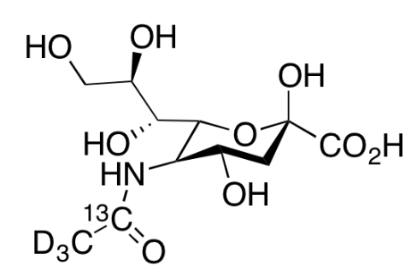 N-Acetylneuraminic Acid-13C,d3
