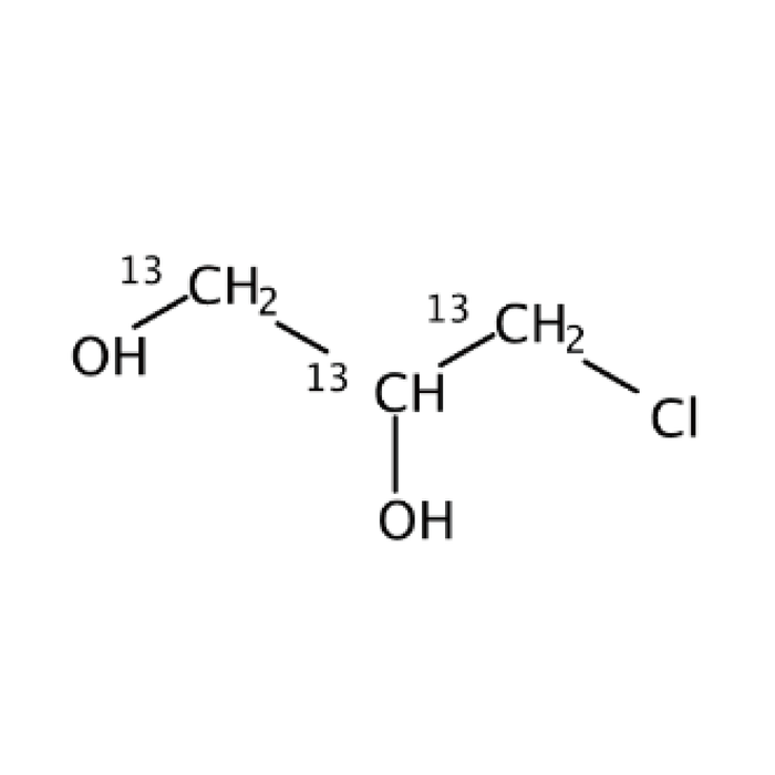 3-Chloro-1,2-propanediol-13C3 Solution in Acetonitrile, 100μg/mL