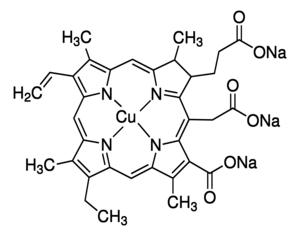 Chlorophyllin sodium copper salt