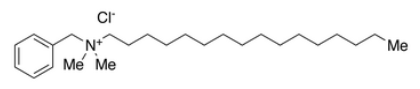 Benzyldimethylhexadecylammonium chloride