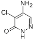 5-Amino-4-chloro-3-pyridazinone