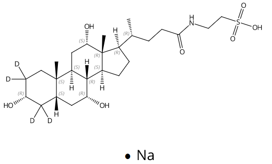 Sodium taurocholate-d4