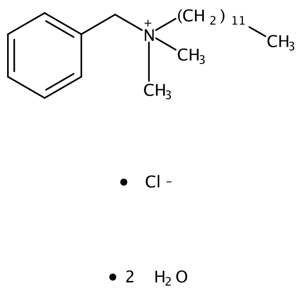 Benzyldimethyldodecylammonium chloride dihydrate