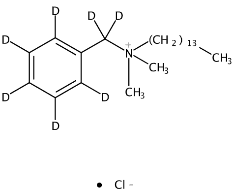 Benzyldimethyltetradecylammonium-d7 chloride