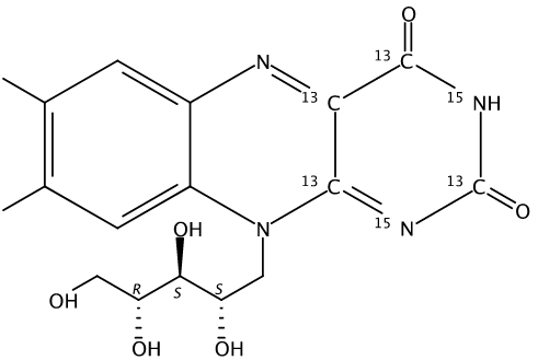 Vitamin B2-13C4,15N2