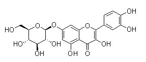 Quercetin-7-O-β-D-glucopyranoside