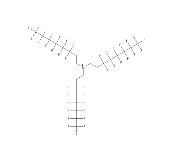 Tris(3,3,4,4,5,5,6,6,7,7,8,8,8-tridecafluorooctyl)tin hydride