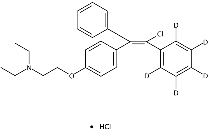 Clomifene-d5 hydrochloride