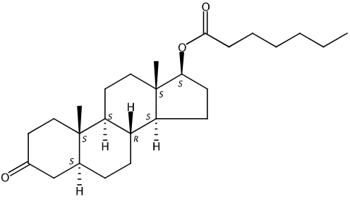 Androstanolone heptanoate