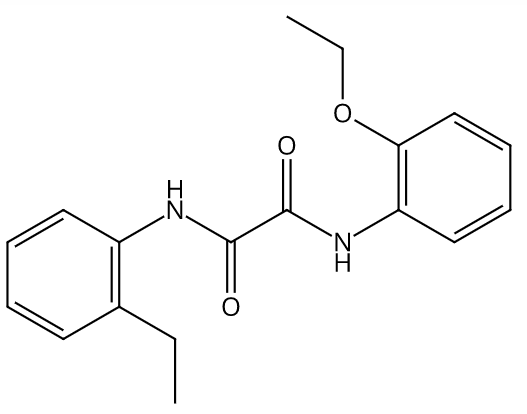 Ethanediamide, N-(2-ethoxyphenyl)-N''-(2-ethylphenyl)-de