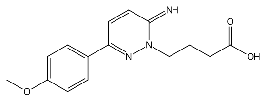 6-Imino-3-(4-methoxyphenyl)-1(6H)-pyridazinebutanoic acid