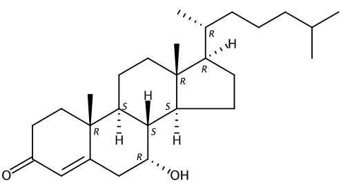 7α-Hydroxy-4-cholesten-3-one