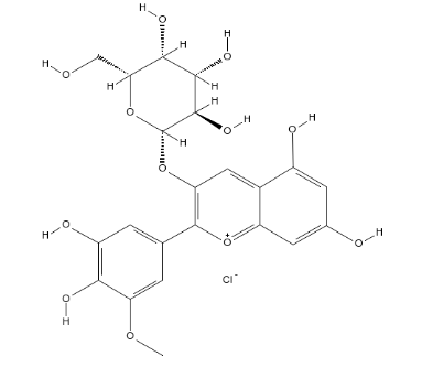 Petunidin-3-O-galactoside chloride