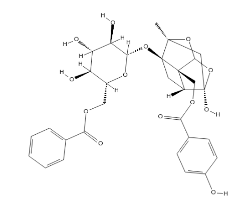 Benzoyloxypeoniflorin