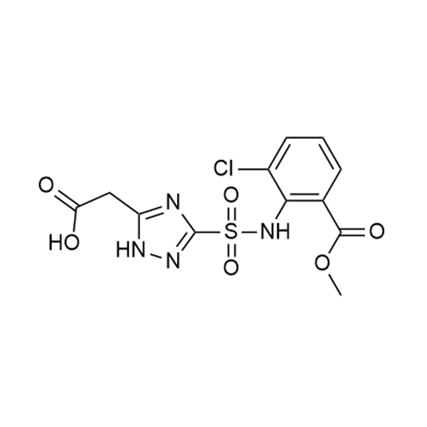 Cloransulam-methyl triazole acetic acid