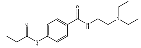 N-[2-(Diethylamino)ethyl]-4-[(1-oxopropyl)amino]benzamide