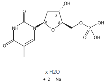 Thymidine 5′-monophosphate disodium salt hydrate