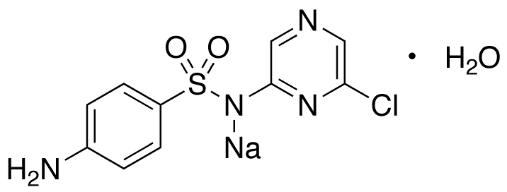 Sulfaclozine sodium monohydrate