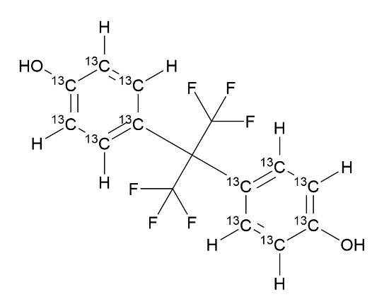 Bisphenol AF-13C12